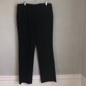 Ponte knit trousers